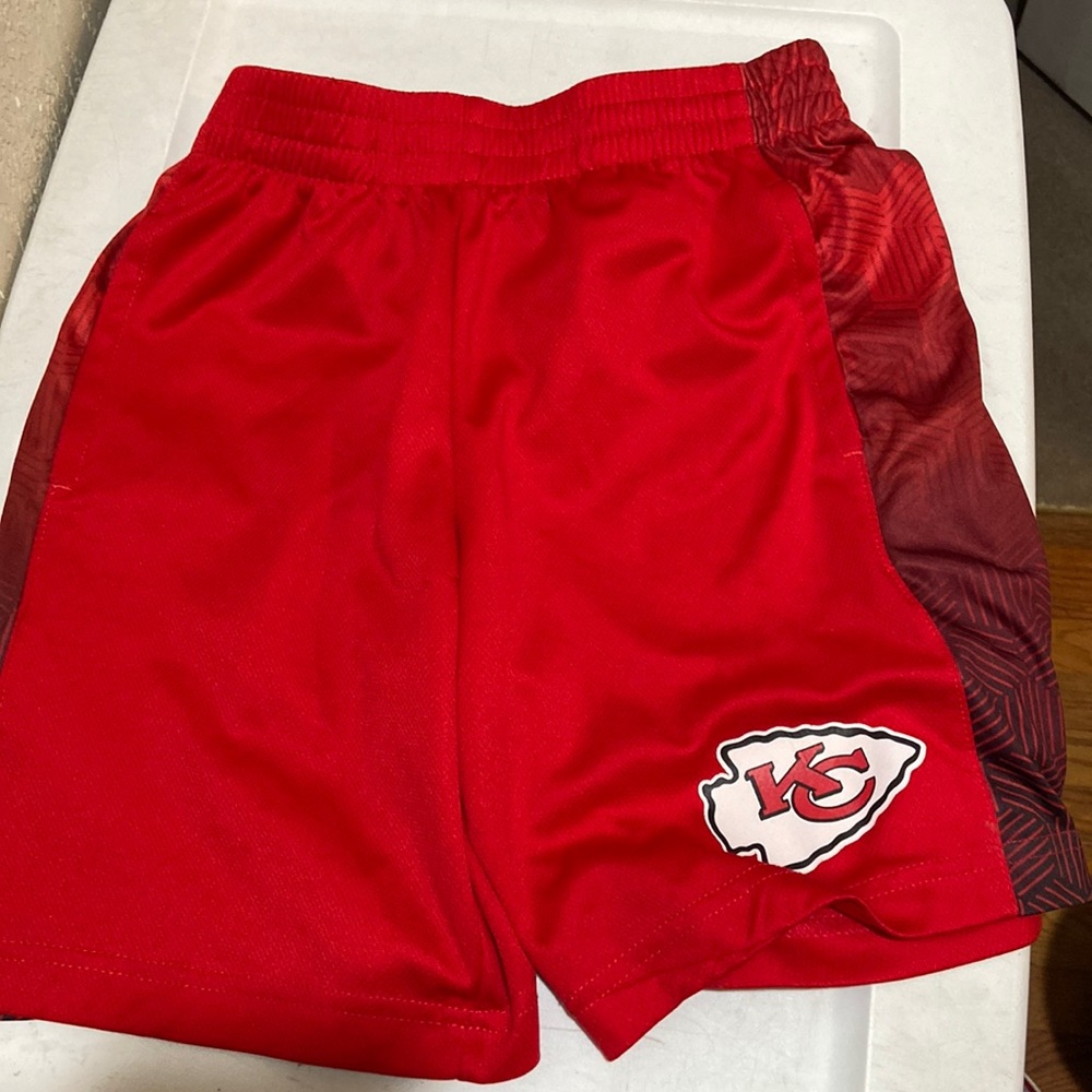 Chiefs youth size medium (8)shorts